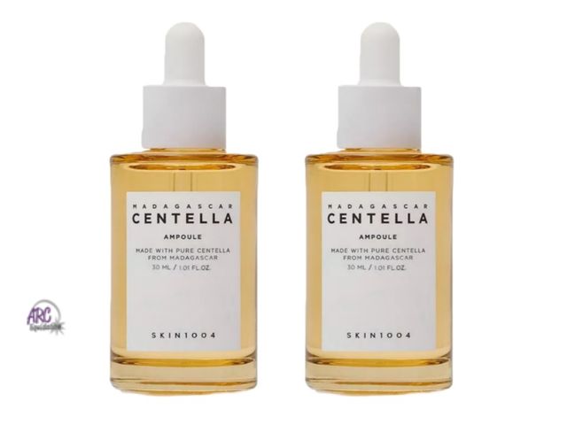 Lot 56-320660 - New lot of 2 SKIN1004 Madagascar Centella Ampoule Face Moisturizer - 30ml per bottle Hydrating, Calm...