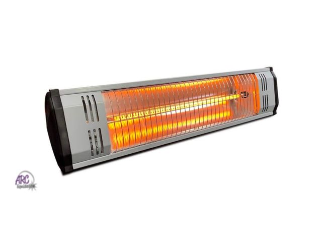 Lot 56-573431 - NEW-TESTED-Tradesman 1,500-Watt Electric Outdoor Infrared Quartz Portable Space Heater with Wall/Cei...