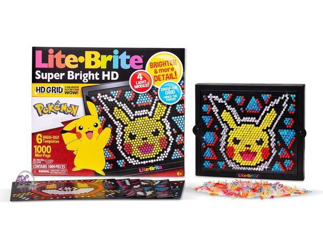 Lot 56-613330 - New - Lite-Brite Super Bright HD, Pokémon Edition