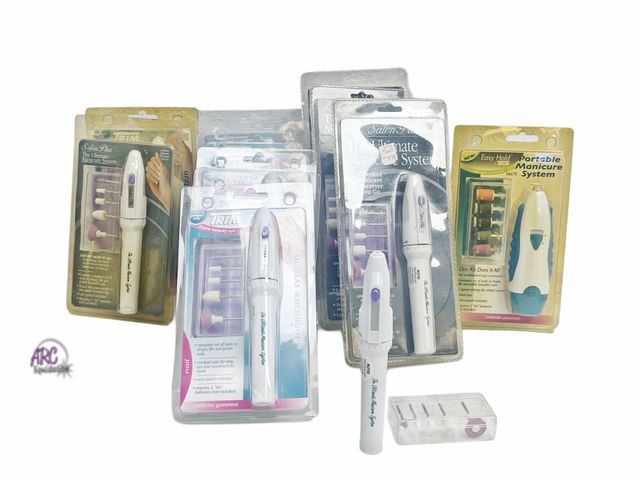 Lot 56-295813 - NEW Bulk Lot Of 13 Battery operated Nail Filer Kits