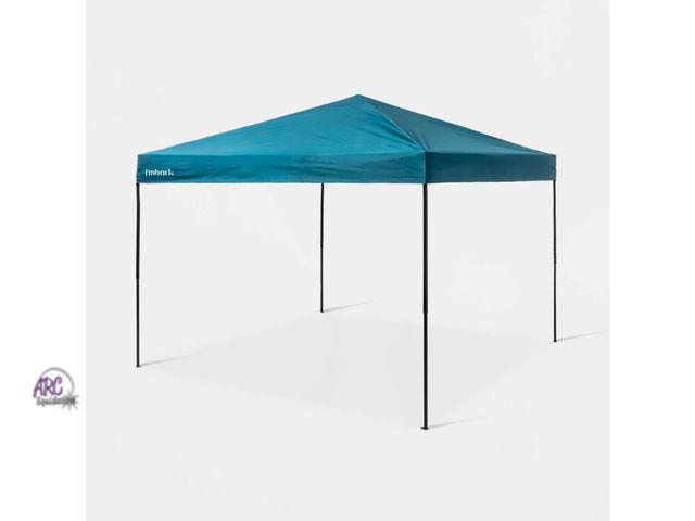 Lot 56-213416 - USED 10'x10' Riveted Frame Canopy - Embark Portable UV-Resistant Outdoor Shelter