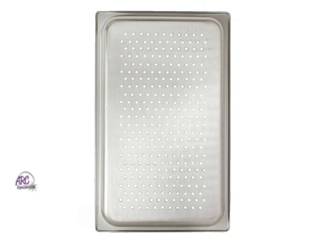 Lot 56-588498 - NEW-WINCO FULL SIZE 2-1/2" STAINLESS STEEL KITCHEN PREP TRAY