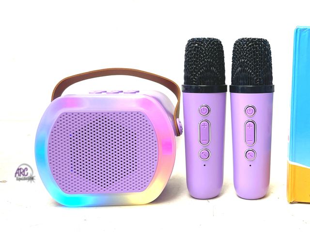 Lot 56-123161 - New Tested &amp; Works Reoslar Mini Wireless Karaoke Machine For Kids Ages 3+ USBC Cord Included (Pu...