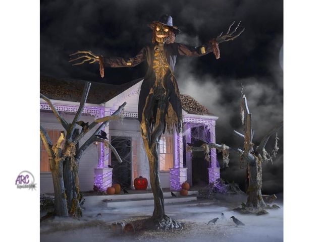 Lot 56-411535 - New tested and works - Home Accents Holiday 15 ft GIANT-SIZED ANIMATED LED Worricrow Retail $300