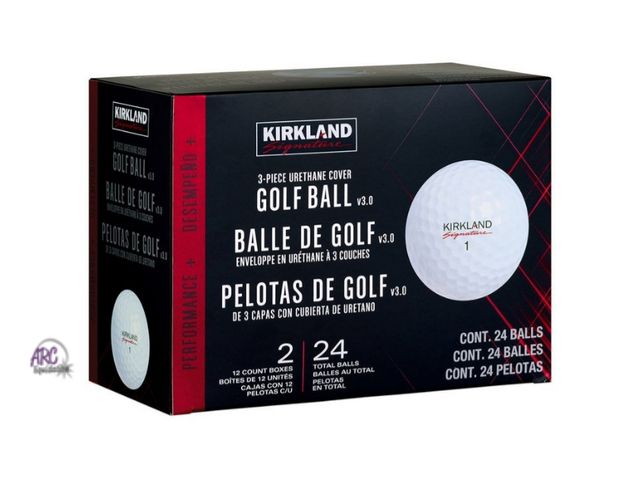 Lot 56-510265 - NEW IN BOX-Kirkland Signature V3.0 Golf Ball, 2-dozen