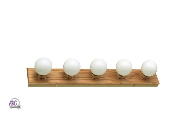 Lot 56-836510 - New - Design House 5 Light Vanity Light