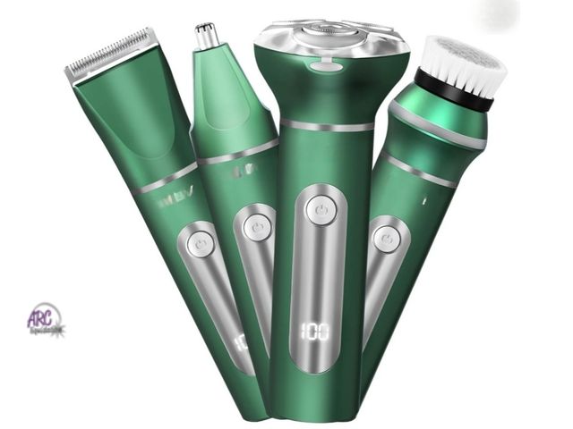 Lot 56-803224 - New - 4in1 Grooming Kit with 4 Inerchangable Heads