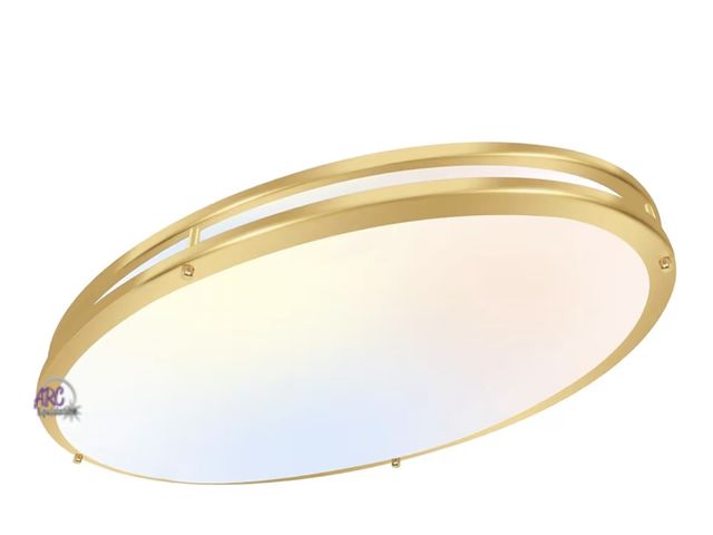 Lot 56-451740 - New in box 
hykolity 32 Inch Oval LED Ceiling Light, 60W, 4000LM, 2700K/3000K/3500K/4000K/5000K Adju...