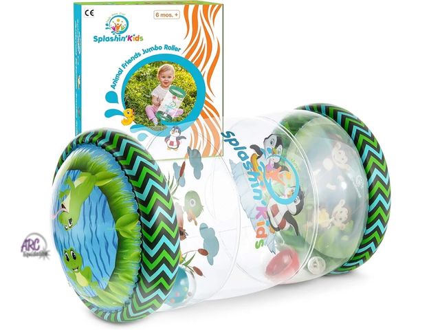 Lot 56-569530 - NEW-Splashin' kids animal friends jumbo roller engaging ball drop game