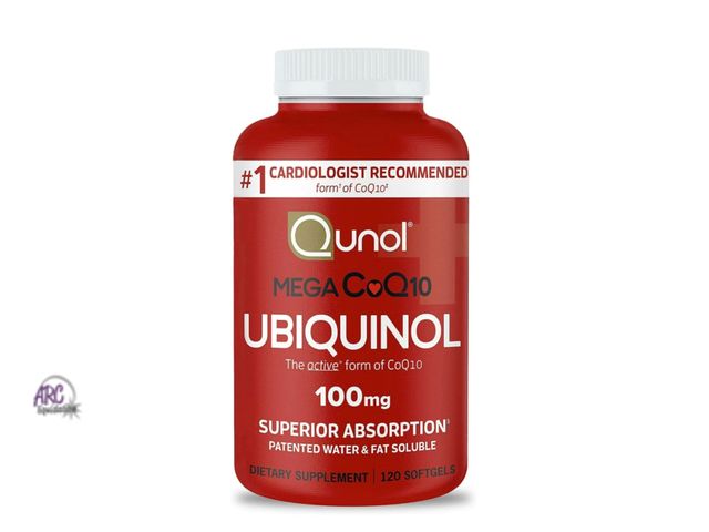 Lot 56-168714 - New Qunol Mega CoQ10 Ubiquinol 100mg Softgels for Heart Health &amp; Healthy Blood Pressure Levels -...