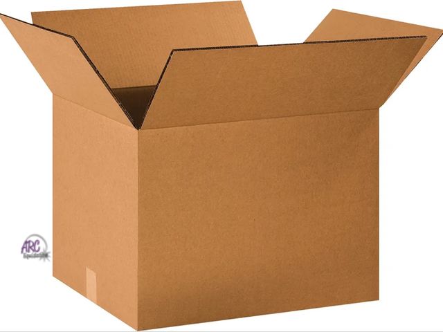 Lot 56-480412 - NEW-Shipping Boxes 22"L x 18"W x 16"H, 10-Pack | Corrugated Cardboard Box for Packing, Moving and St...