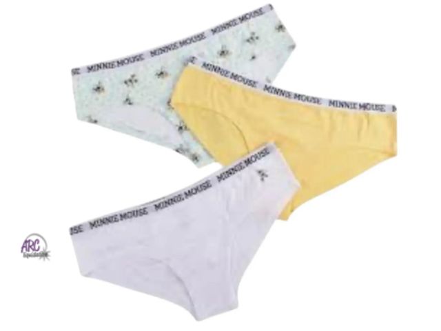 Lot 56-357864 - New size Large Disney 3 pack hipsters