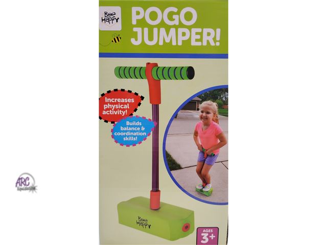 Lot 56-594833 - NEW-Bee Happy pogo jumper-ages 3+