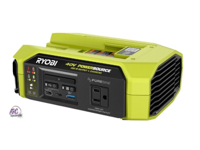 Lot 56-510765 - NEW IN BOX TESTED-Ryobi 40V 300W Power Source/Charger