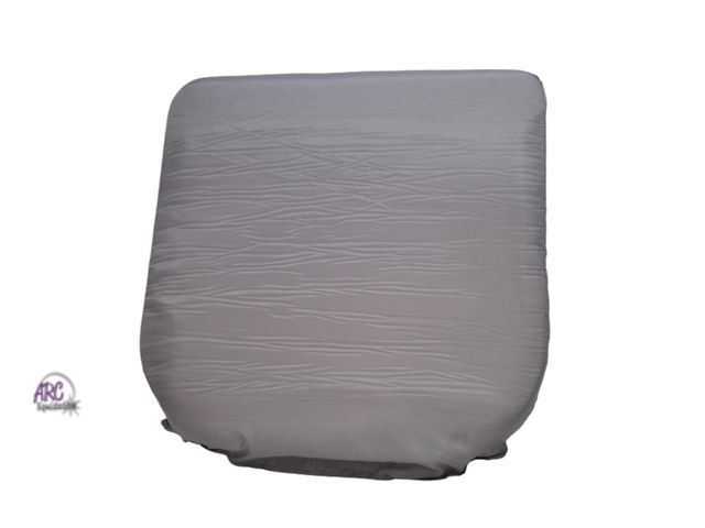 Lot 56-455461 - Open Package - 2-Count  - 22" x 22" x 3" Covered Cushion - Gray