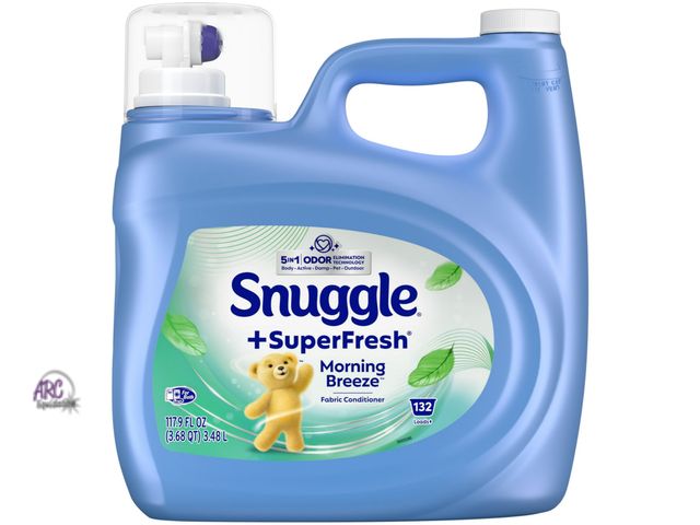 Lot 56-506924 - NEW-SNUGGLE+ super fresh morning breeze fabric conditioner-132 loads 117.9 fl oz