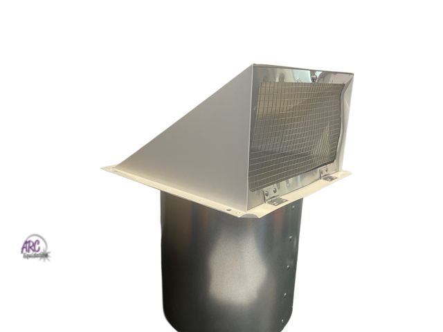 Lot 56-321650 - New  in box 18” Wall Vent Cap