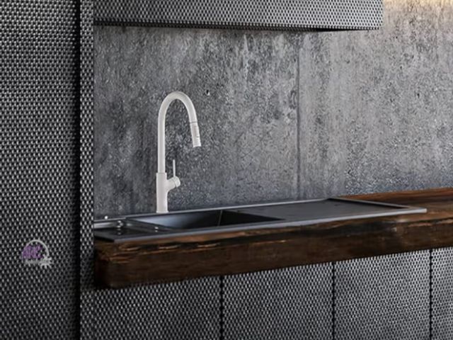 Lot 56-321750 - New in box Achelous White Kitchen Faucet with Pull Down Magnetic Docking Sprayer,Modern Stainless St...