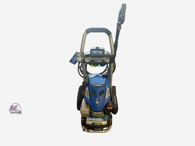Lot 56-646766 - Used Tested and Works - PowerStroke 3100 PSI 2.4 GPM Gas Pressure Washer with Yamaha 189cc electric ...