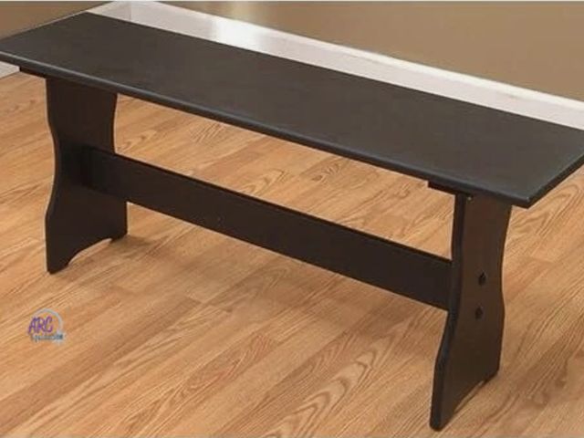 Lot 56-861934 - New - TMS Black Nook Bench