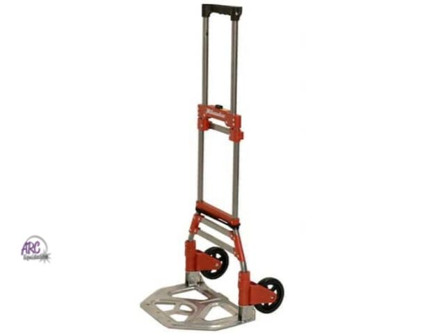Lot 56-512565 - NEW-Milwaukee 150 lbs. Convertible Fold-Up Steel Hand Truck with One 60 in. Bungee Cord