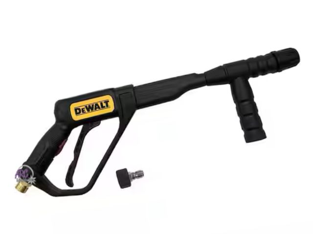 Lot 56-372664 - NEW/OPEN PACKAGE DEWALT Spray Gun with Side Assist Handle, M22 Connections for Cold Water 4500 PSI P...