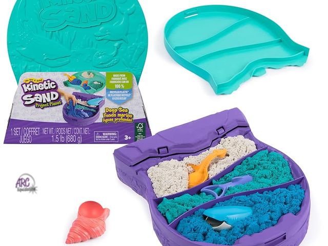 Lot 56-617030 - New - Kinetic Sand Project Planet Deep Sea