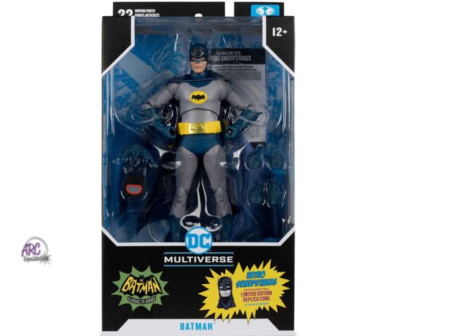 Lot 56-315130 - New, Dc Multiverse 7In Action Figure - Batman (Tv Show) - McFarlane Toys