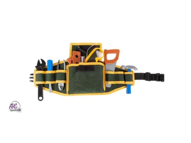 Lot 56-506965 - NEW-Kids Pretend Play Toy Tool Belt Set-22 pieces
