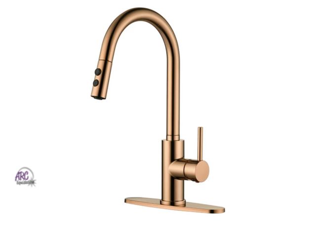 Lot 56-638451 - New - RULIA Kitchen Faucet, Kitchen Sink Faucet, Sink Faucet, Pull-Down Kitchen Faucets, Bar Kitchen...