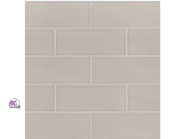Lot 56-699922 - New! One box of 15 Premier Decor Highland Park Portico Pearl Glazed Tile 4”x12”.