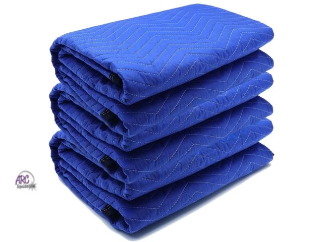 Lot 56-884140 - New - 6 Pack Moving Blankets 40x72in Heavy Duty
