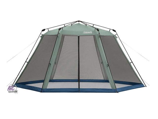 Lot 56-213716 - NEW Coleman 13'x15' Skylodge Instant Screened Shelter Canopy Tent - Moss