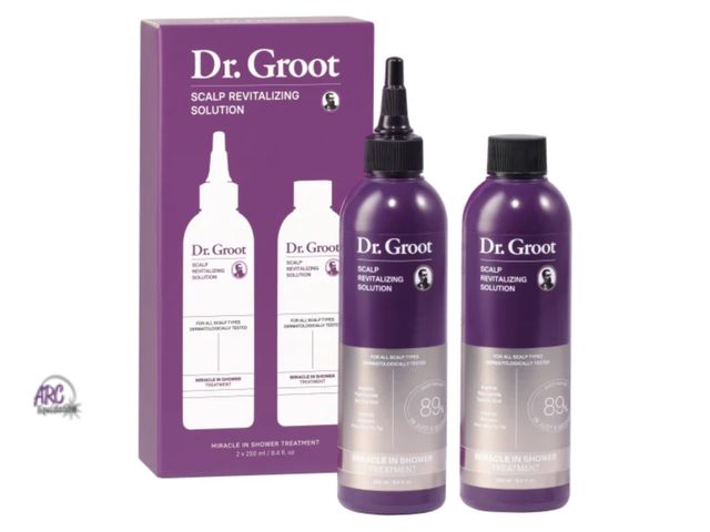 Lot 56-203514 - NEW OPEN BOX Dr. Groot Scalp Revitalizing Solution, 8.4 fl oz, 2-pack