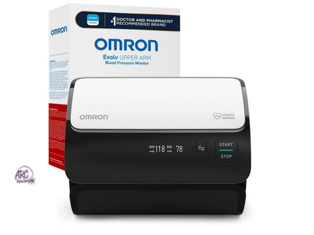 Lot 56-261124 - NEW OPEN BOX OMRON Evolv Wireless Upper Arm Blood Pressure Monitor and Arm Cuff for Home Use