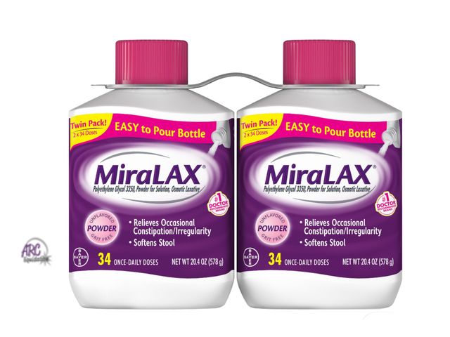 Lot 56-317350 - New MiraLAX Powder Laxative,
68 Doses