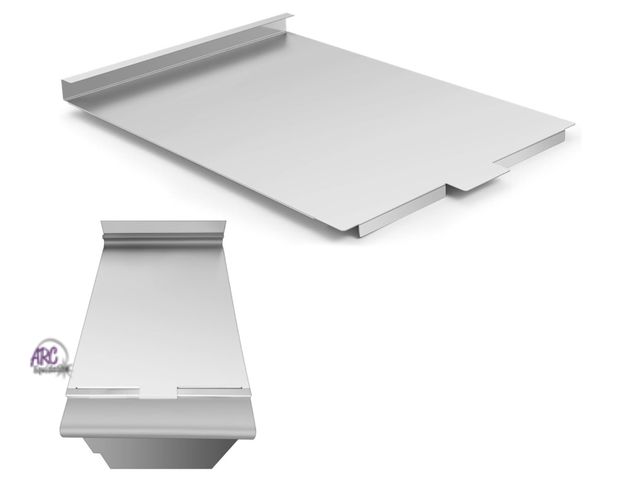 Lot 56-693457 - New - MorningRo 1 Pcs Commercial Deep Fryer Stainless Steel Inner Lid Measuring 28.15"L x 20.31"w to...