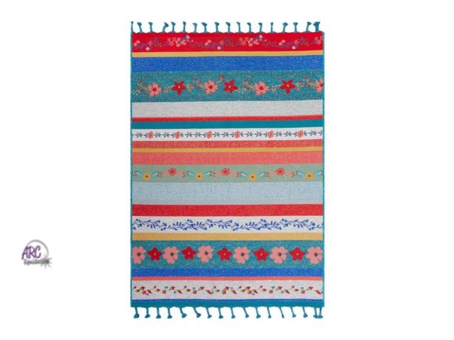 Lot 56-504124 - NEW-Pioneer woman indoor/outdoor rug