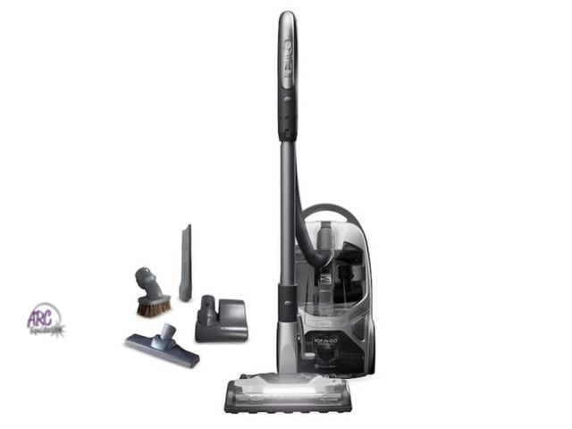 Lot 56-653567 - New Tested &amp; Works - Kenmore POP-N-GO Bagged Corded HEPA Multisurface Gray Canister Vacuum with ...