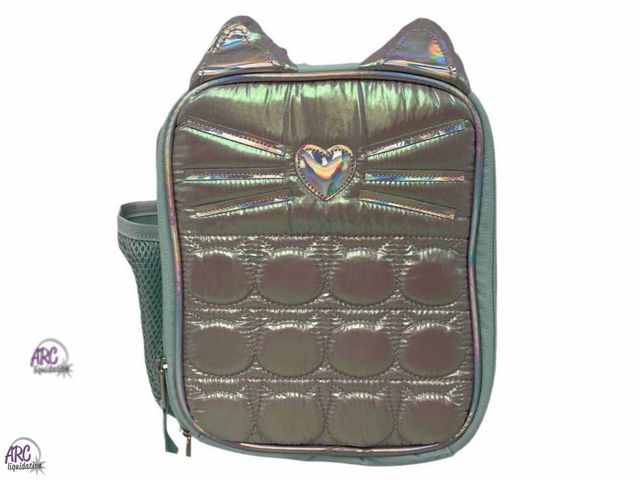 Lot 56-129196 - New Accessory Innovations Kids Iridescent Cat Backpack (Iridescent/Blue)