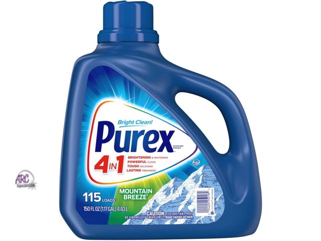 Lot 56-204614 - NEW Purex Mountain Breeze HE Liquid Laundry Detergent - 150 fl oz