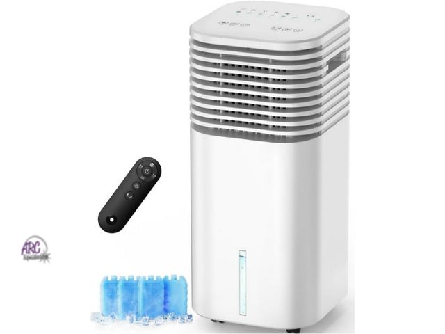 Lot 56-731417 - New Tested and works. 24inch Windowless Portable Air Conditioner, 4 Modes &amp; 3 Speeds, 15h Timer,...