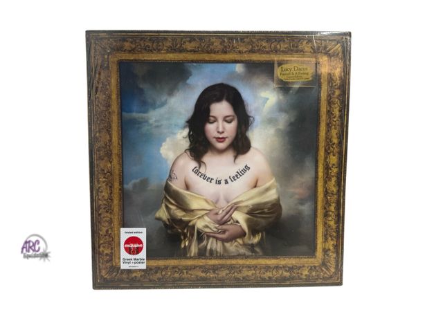 Lot 56-406132 - New - Gold Liquid Variant Vinyl LP of Lucy Dacus's album Forever Is a Feeling