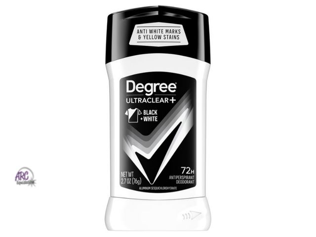 Lot 56-516765 - MISSING ONE STICK-Degree Men UltraClear+ Antiperspirant Deodorant, Black &amp; White, 2.7 oz 4 pack