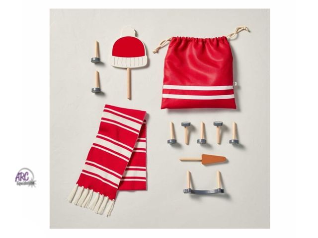 Lot 56-284630 - NEW Winter Snowman Outdoor Activity Kit - 12pc - Hearth &amp; Hand with Magnolia