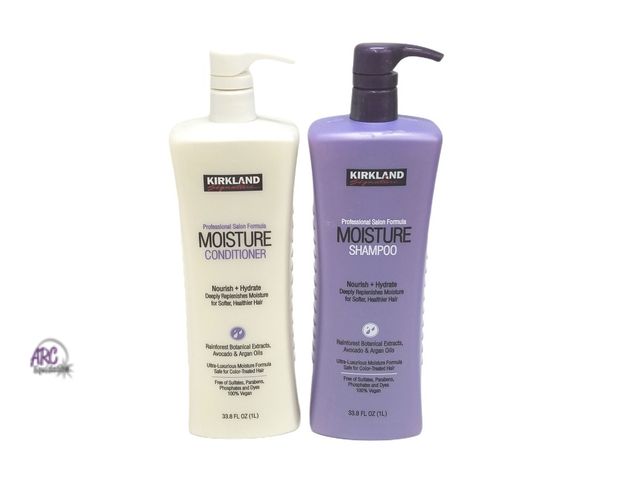 Lot 56-362464 - New Out Of Package - 2-Count  - 33.8 fl oz Each - Kirkland Signature Professional Salon Formula Mois...