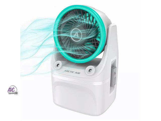 Lot 56-857834 - NEW - As Seen on TV Arctic Air Ice Jet X3-white-9.9 Inches (H) x 6.3 Inches (W) x 7.5 Inches (D)