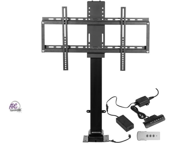 Lot 56-749750 - New in box. Motorized TV Lift Stroke Length 35 Inches Motorized TV Mount Fit for 32-65 Inch TV Lift ...