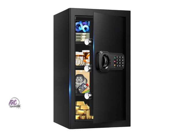 Lot 56-271151 - New in box 6.1 Cuft Extra Large Fire Safes for Home, Digital Fireproof Safe with Programmable Keypad...