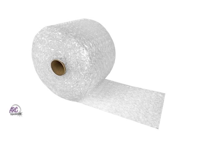 Lot 56-295313 - New Lavex 12" x 65' large 1/2" parcel ready perforated bubble roll